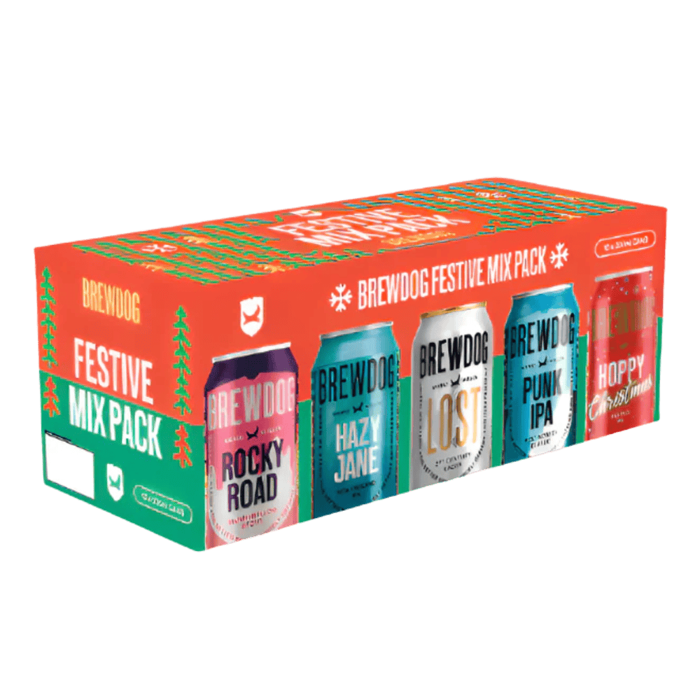 Festive Mix Pack (10 Cans) - LowCostBeer