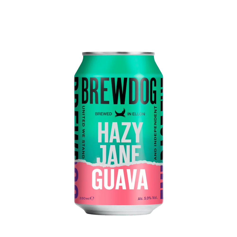 BrewDog Hazy Jane Guava (5%) 330ml Low Cost Beer
