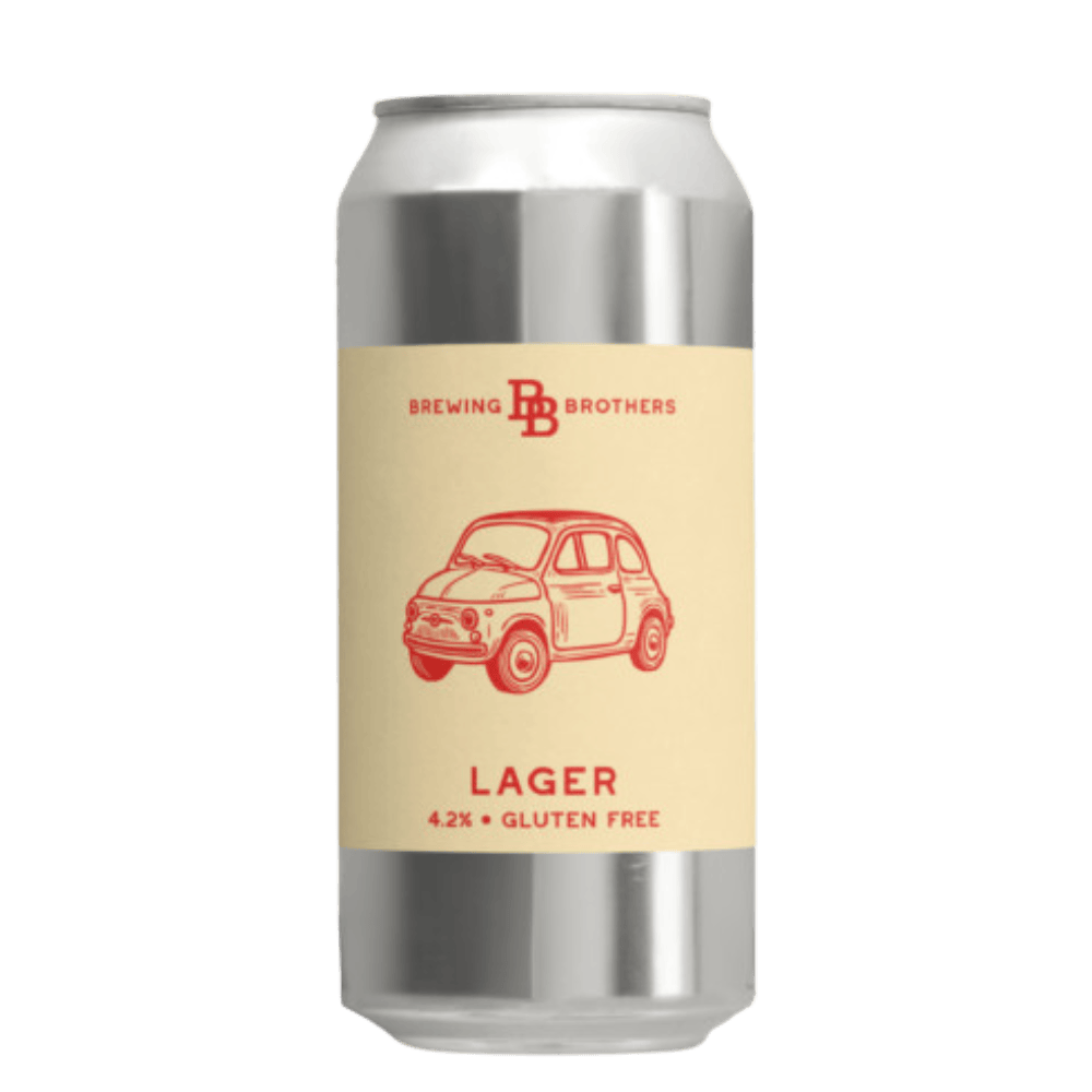 Brewing Brothers Gluten Free Lager (4.2%) 440ml Low Cost Beer