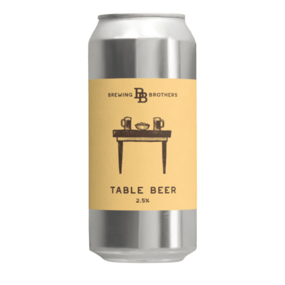 Brewing Brothers Table Beer (2.5%) 440ml Low Cost Beer