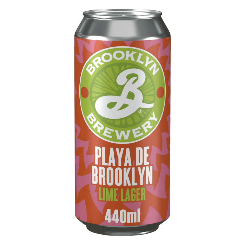 Brooklyn Brewery Playa de Brooklyn (Lime Lager, 4.8%) 440ml Low Cost Beer