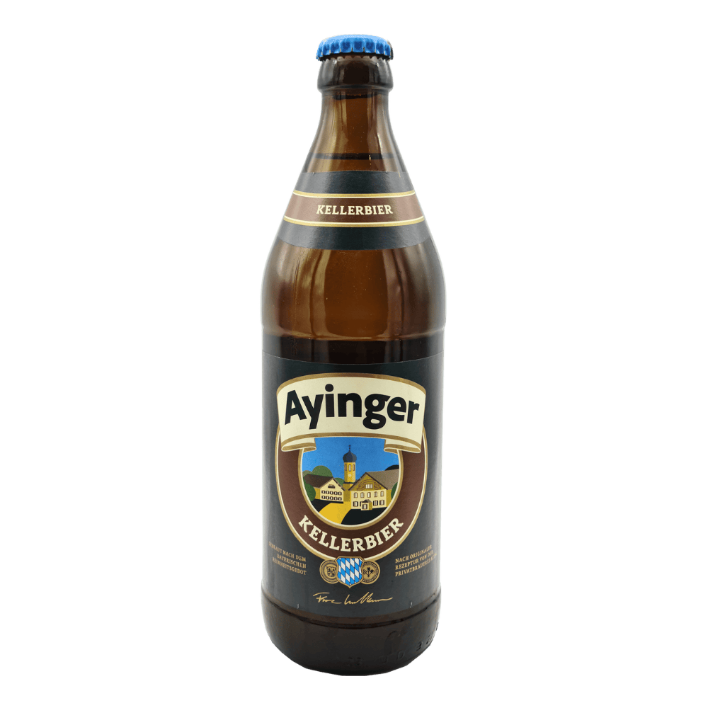 Brouwerij Ayinger Kellerbier (Traditional Bavarian Kellerbier, 4.9%) 500ml Low Cost Beer