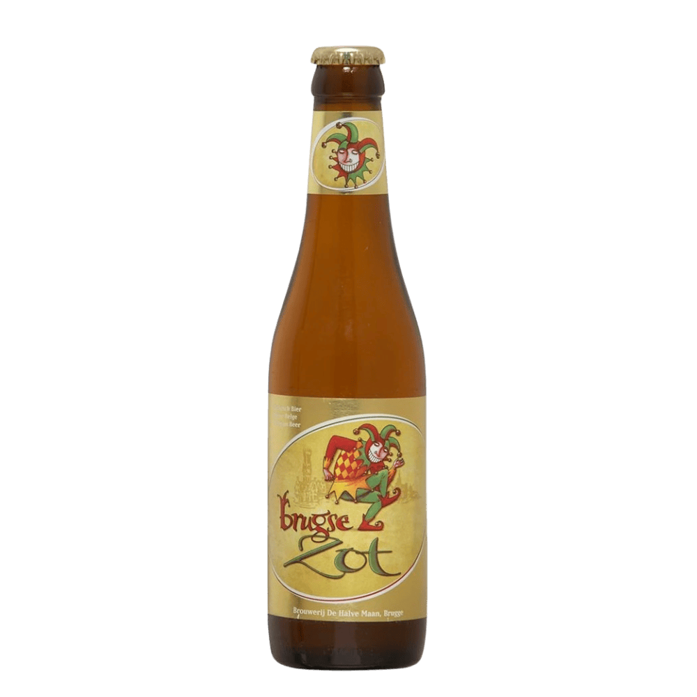 Brouwerij De Halve Maan Brugse Zot (Belgian Blonde, 6%) 330ml Low Cost Beer