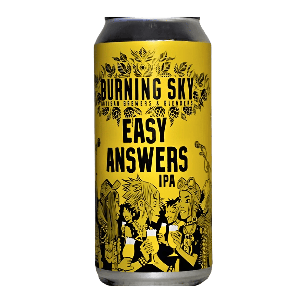 Easy Answers IPA, 6.0% 440ml - LowCostBeer