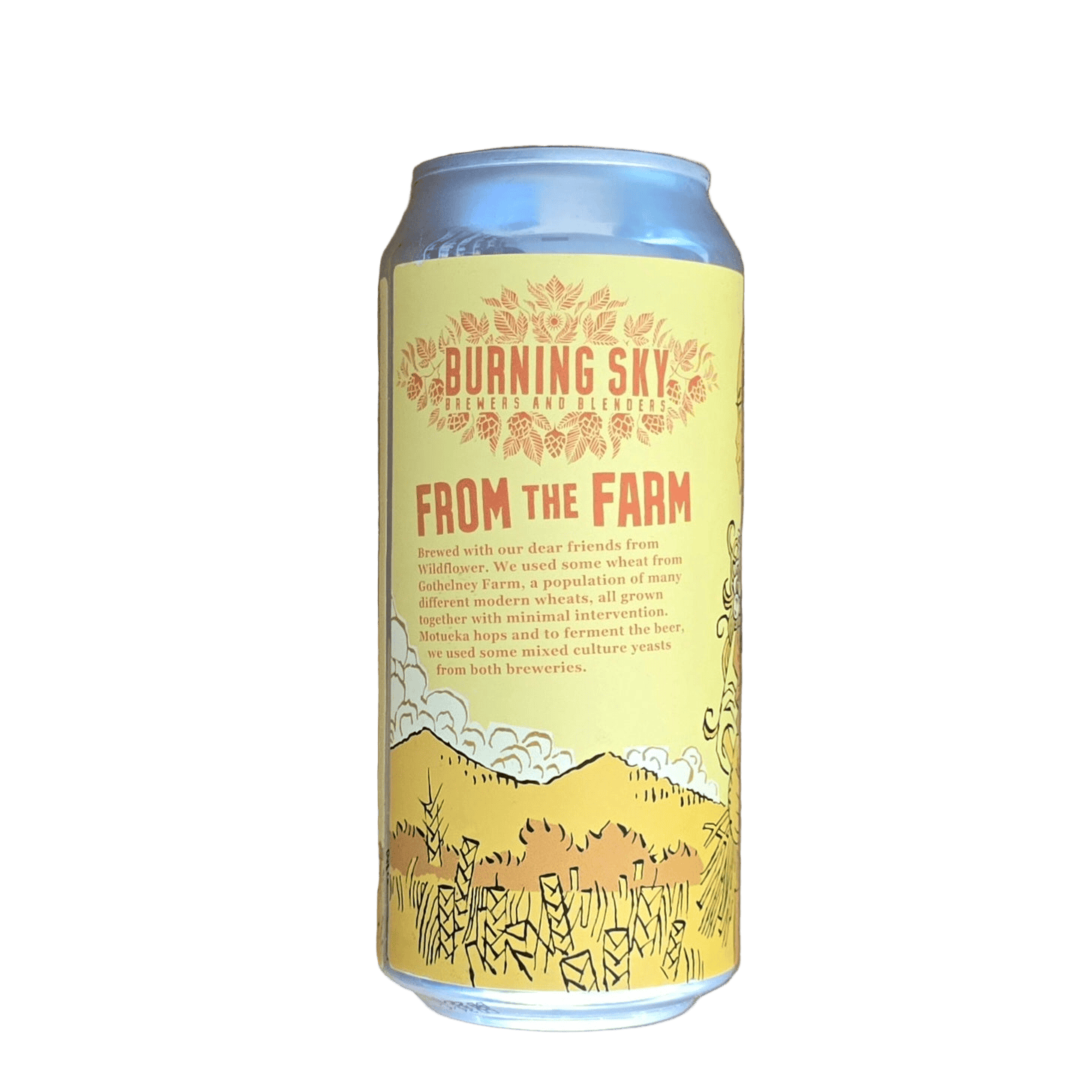 Burning Sky From the Farm (Farmhouse Pale Ale, 5.4%) 440ml Low Cost Beer