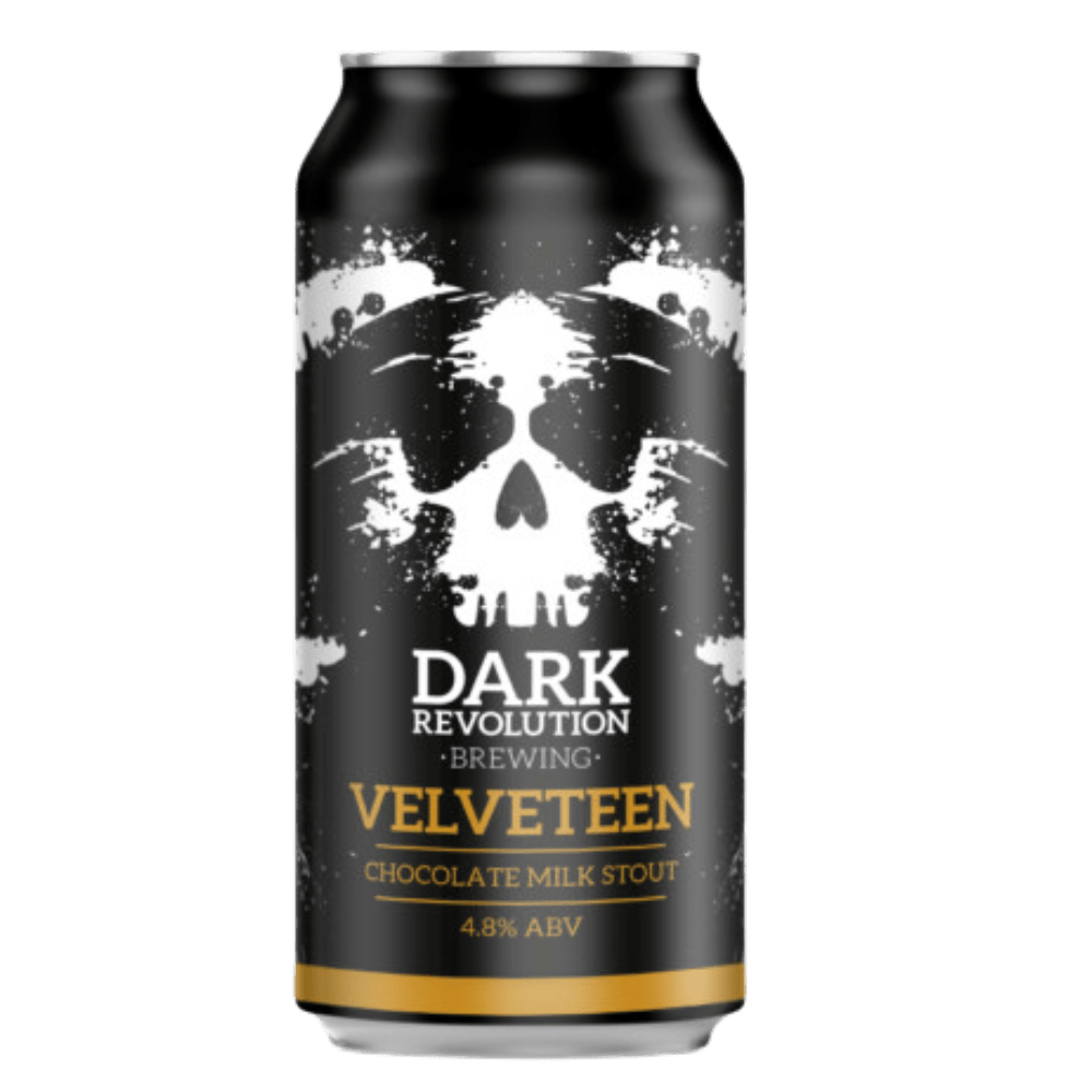 Dark Revolution Velveteen Stout (4.8%) 440ml Low Cost Beer
