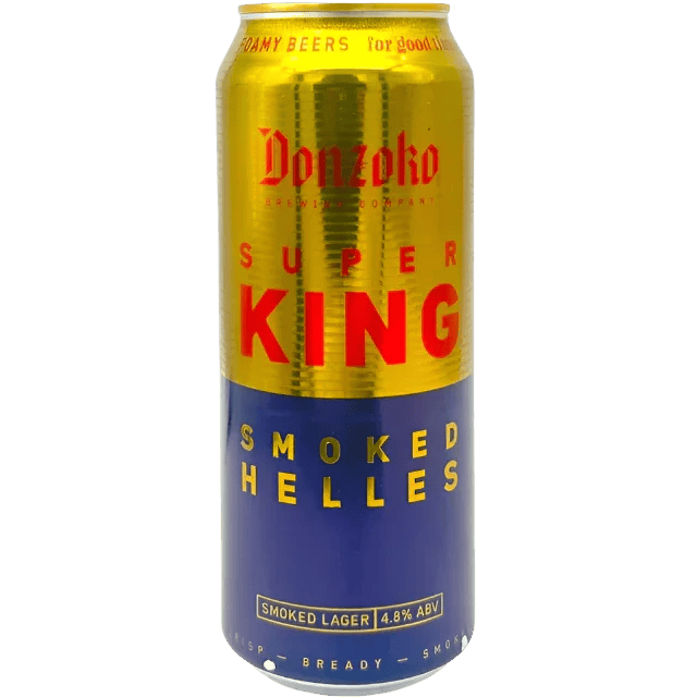 Super King Smoked Helles - 500ml (4.8%) - LowCostBeer