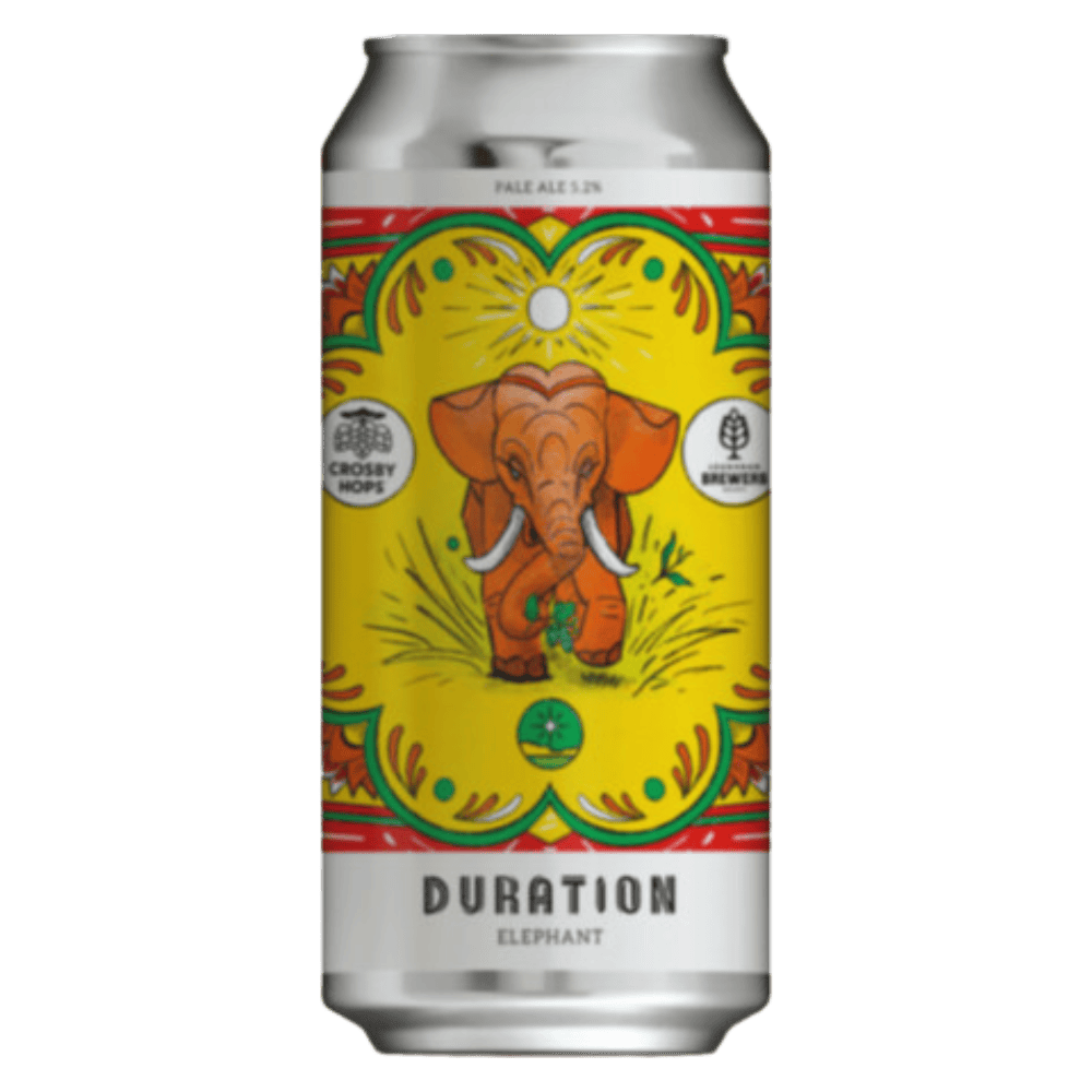 Duration Brewing Elephant (Hazy Pale Ale, 5.2%) 440ml Low Cost Beer