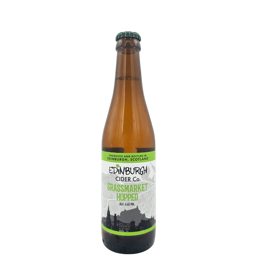Edinburgh Cider Co. Grassmarket Hopped Cider (6.6%) 330ml Low Cost Beer