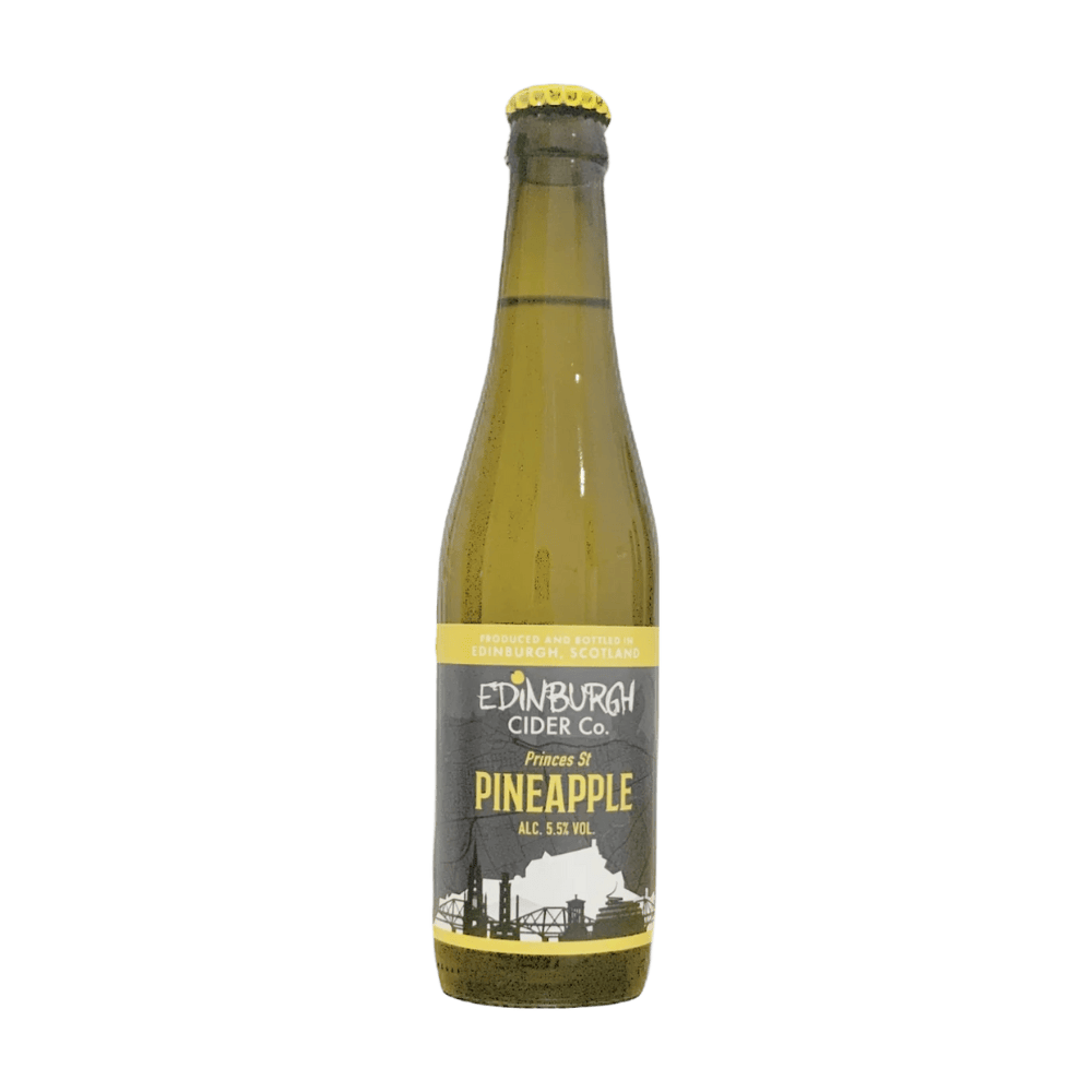 Edinburgh Cider Co. Princes St Pineapple 5.5% 330ml Low Cost Beer