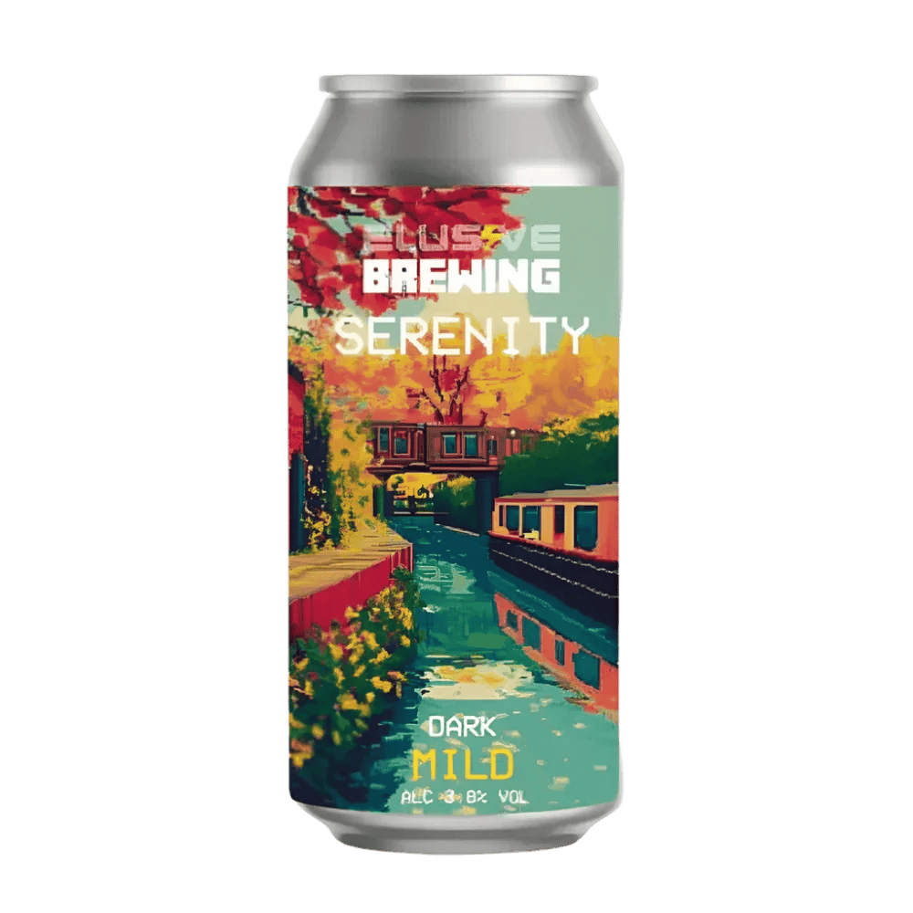Serenity Dark Mild, 3.8% 440ml - LowCostBeer