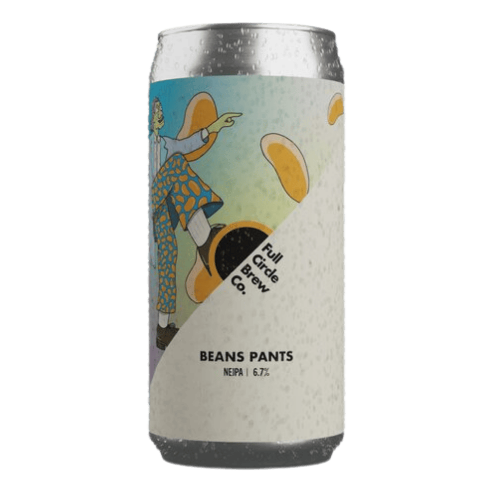 Full Circle Brew Co Beans Pants (NEIPA, 6.7%) 440ml Low Cost Beer