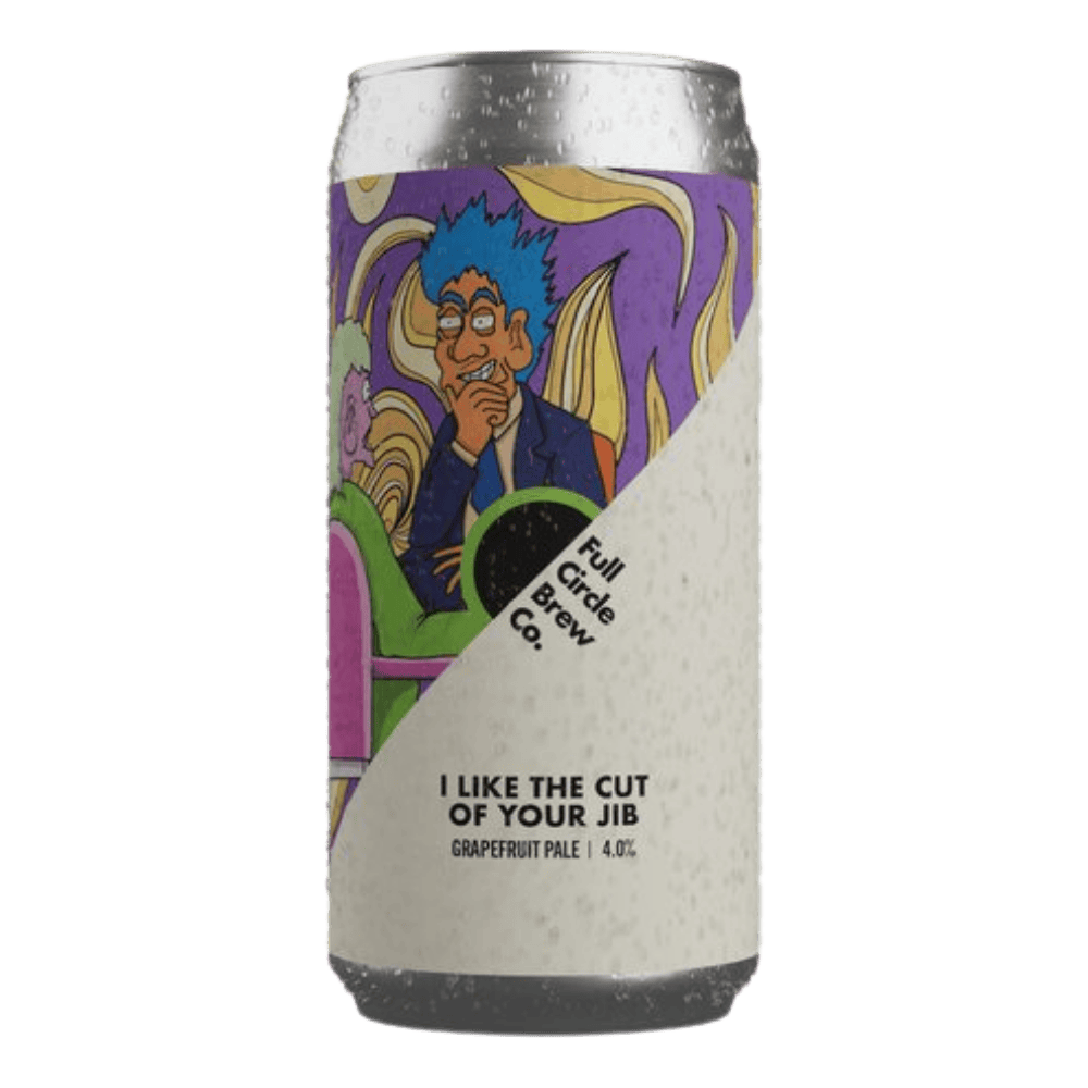 Full Circle Brew Co I Like the Cut of Your Jib (Pale Ale, 4%) 440ml Low Cost Beer