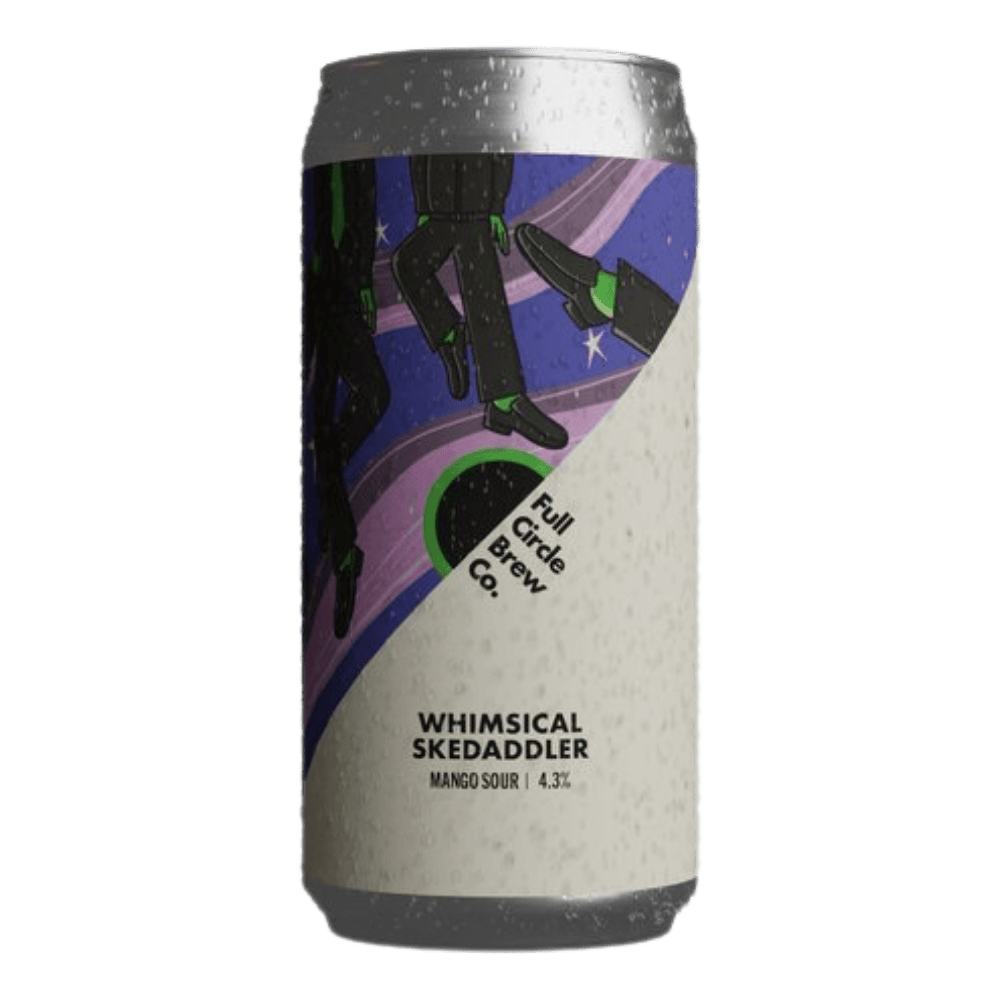 Full Circle Brew Co Whimsical Skedaddler (Mango Sour, 4.3%) 440ml Low Cost Beer