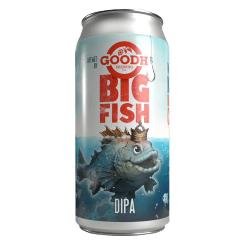 Goodh Brewing Co Big Fish (Double IPA, 8%) 440ml Low Cost Beer
