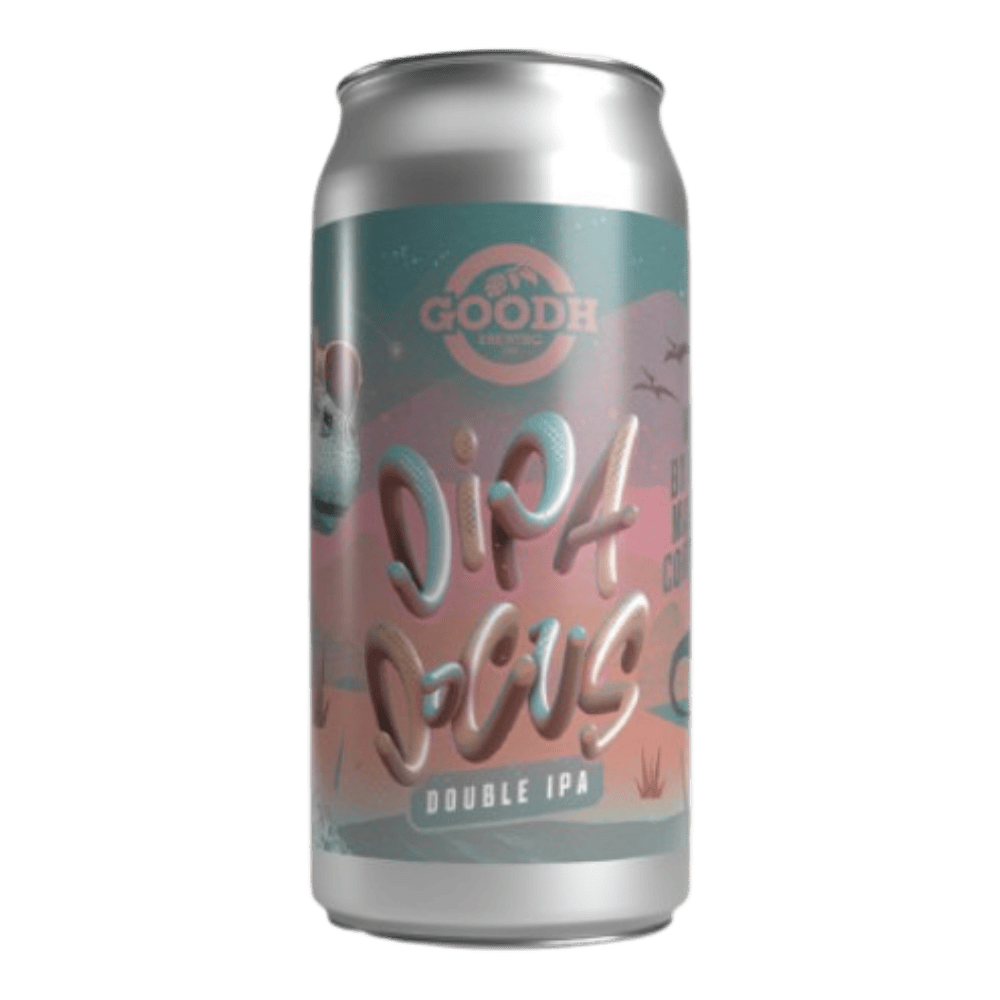 Goodh Brewing Co Dipa Docus (Double IPA, 7.5%) 440ml Low Cost Beer