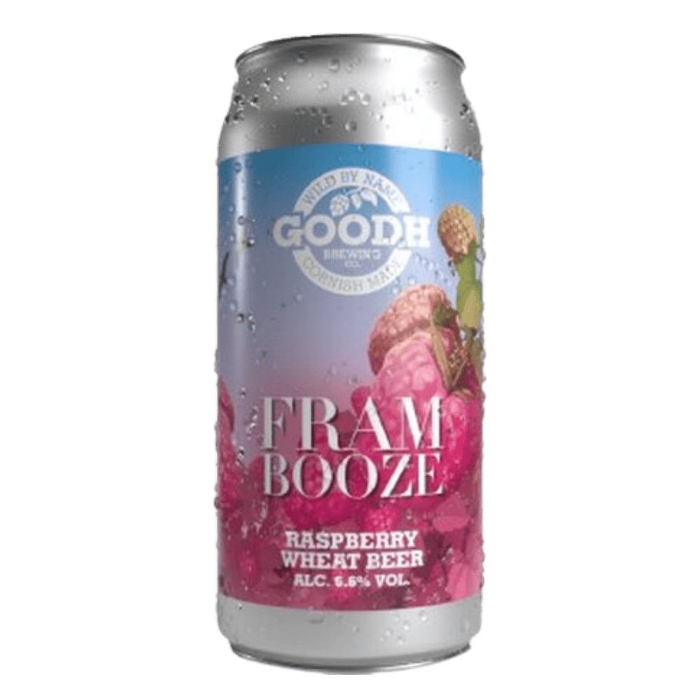 Goodh Brewing Co Frambooze (Raspberry Wheat Beer, 6.6%) 440ml Low Cost Beer