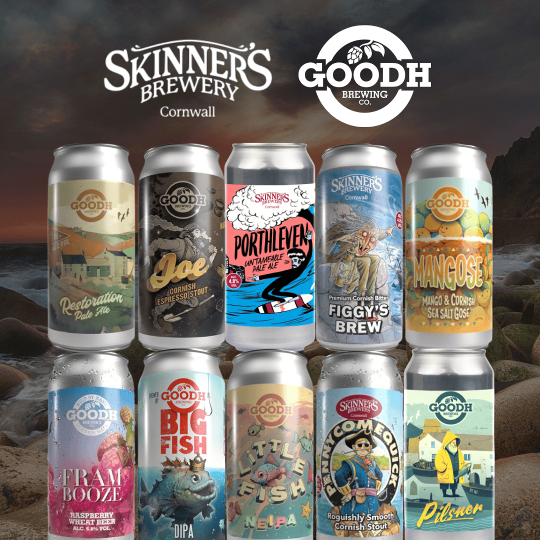 Goodh Brewing Co Goodh & Skinner Brewery Showcase Box (10x 440ml) Low Cost Beer