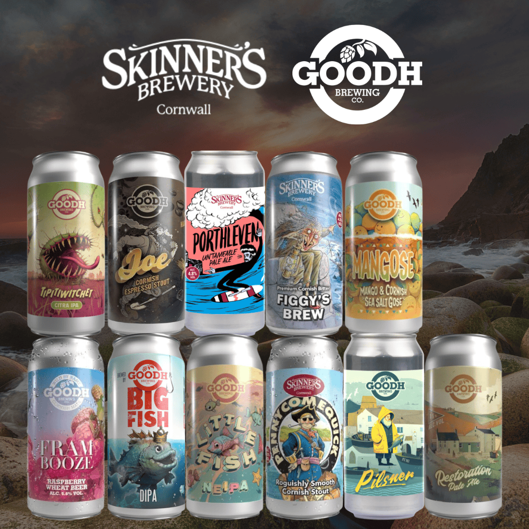 Goodh Brewing Co Goodh & Skinner Brewery Showcase Box (11x 440ml) Low Cost Beer
