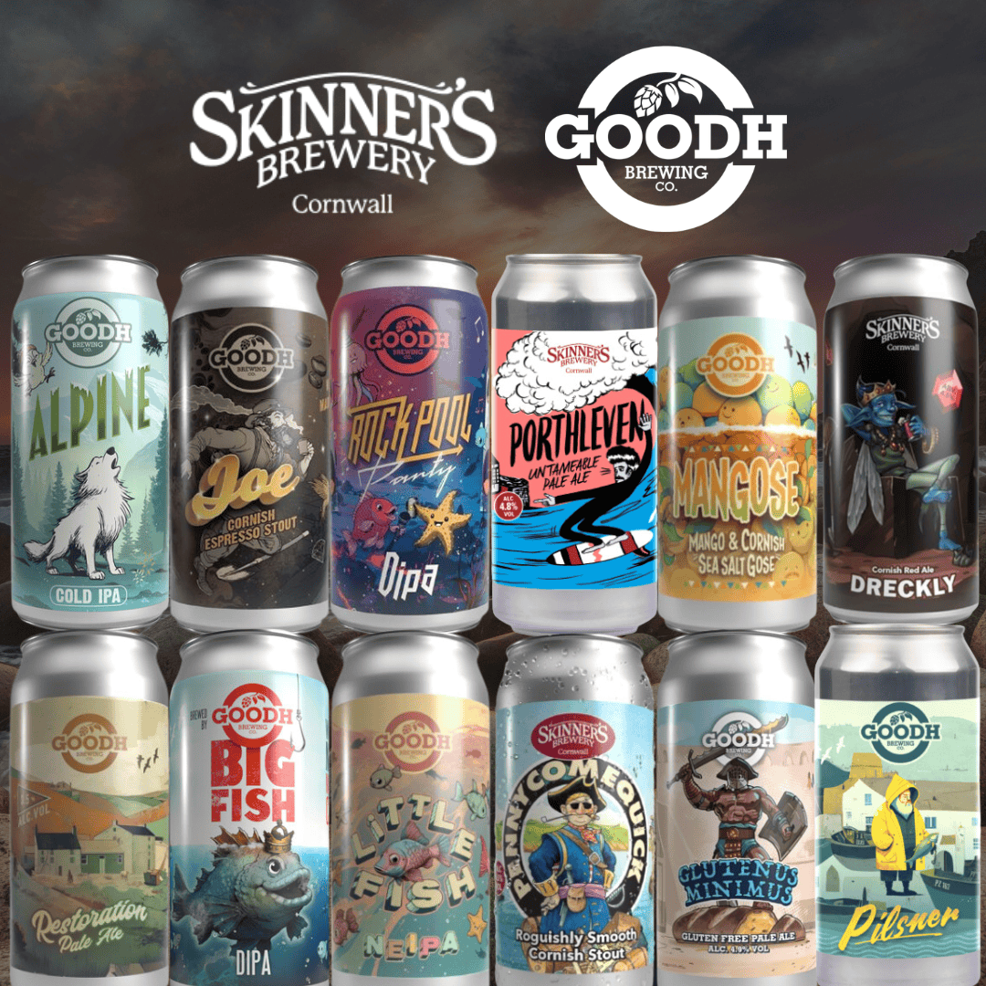 Goodh Brewing Co Goodh & Skinner Brewery Showcase Box (12x 440ml) Low Cost Beer