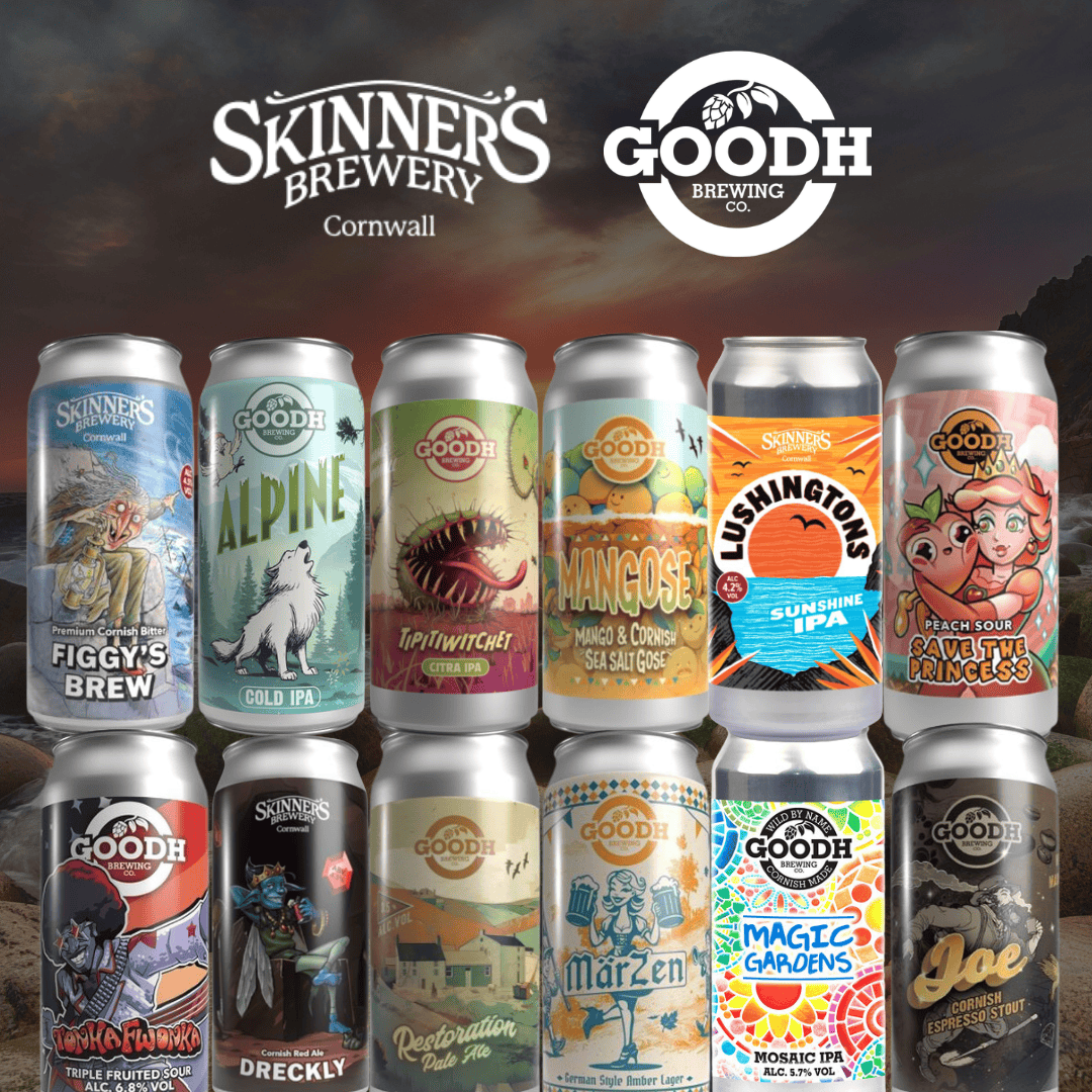 Goodh Brewing Co Goodh & Skinner Brewery Showcase Box (12x 440ml) Low Cost Beer