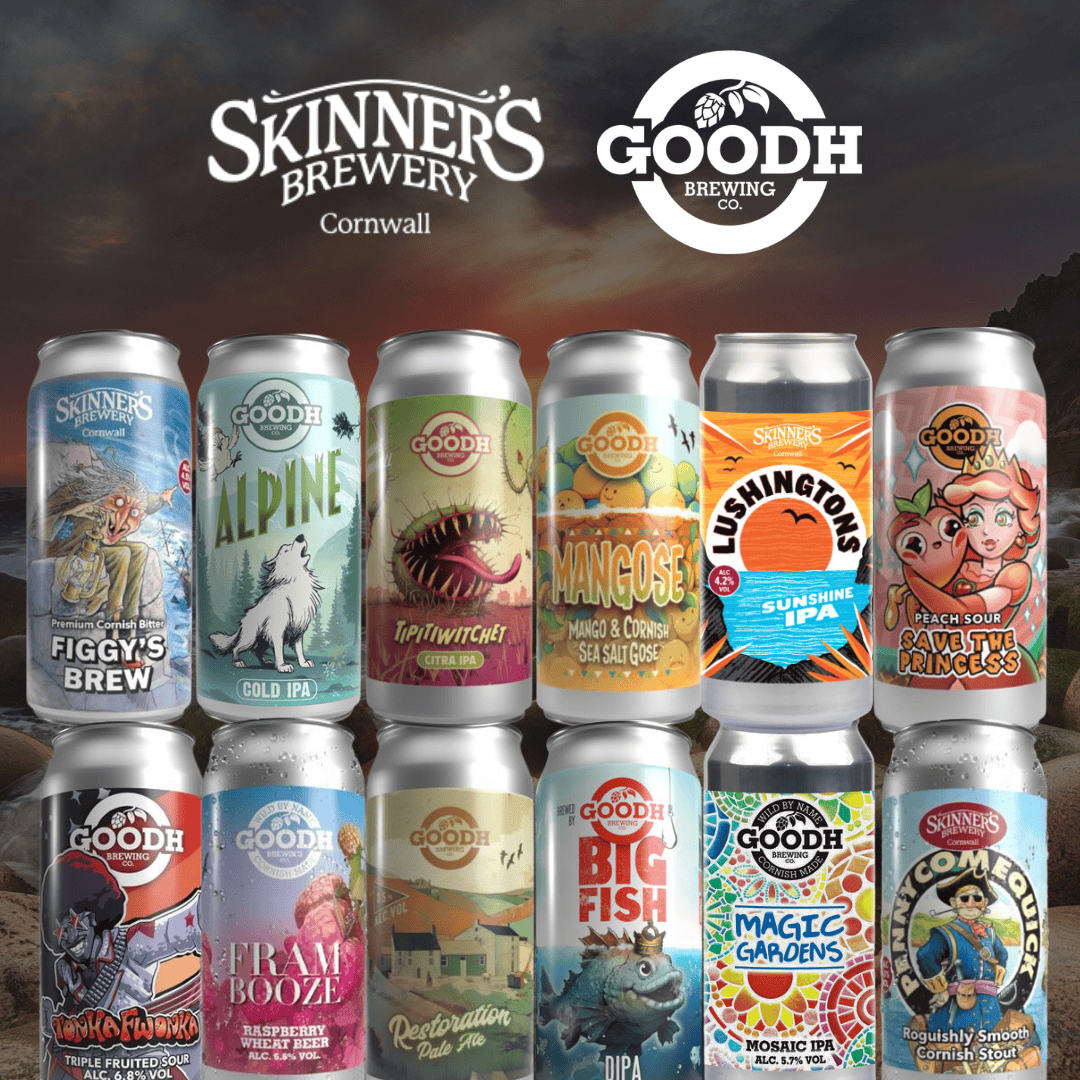 Goodh Brewing Co Goodh & Skinner Brewery Showcase Box (12x 440ml) Low Cost Beer