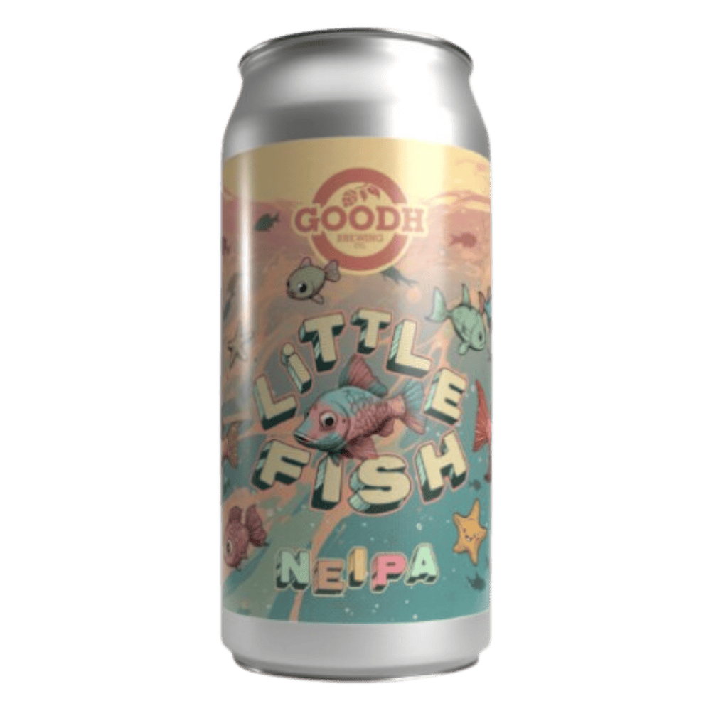 Goodh Brewing Co Little Fish (NEIPA, 6.8%) 440ml Low Cost Beer