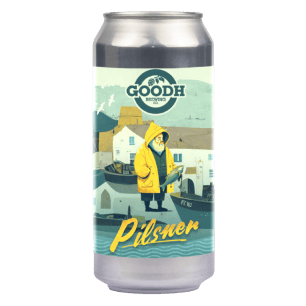 Goodh Brewing Co Pilsner (Pilsner, 4.6%) 440ml Low Cost Beer