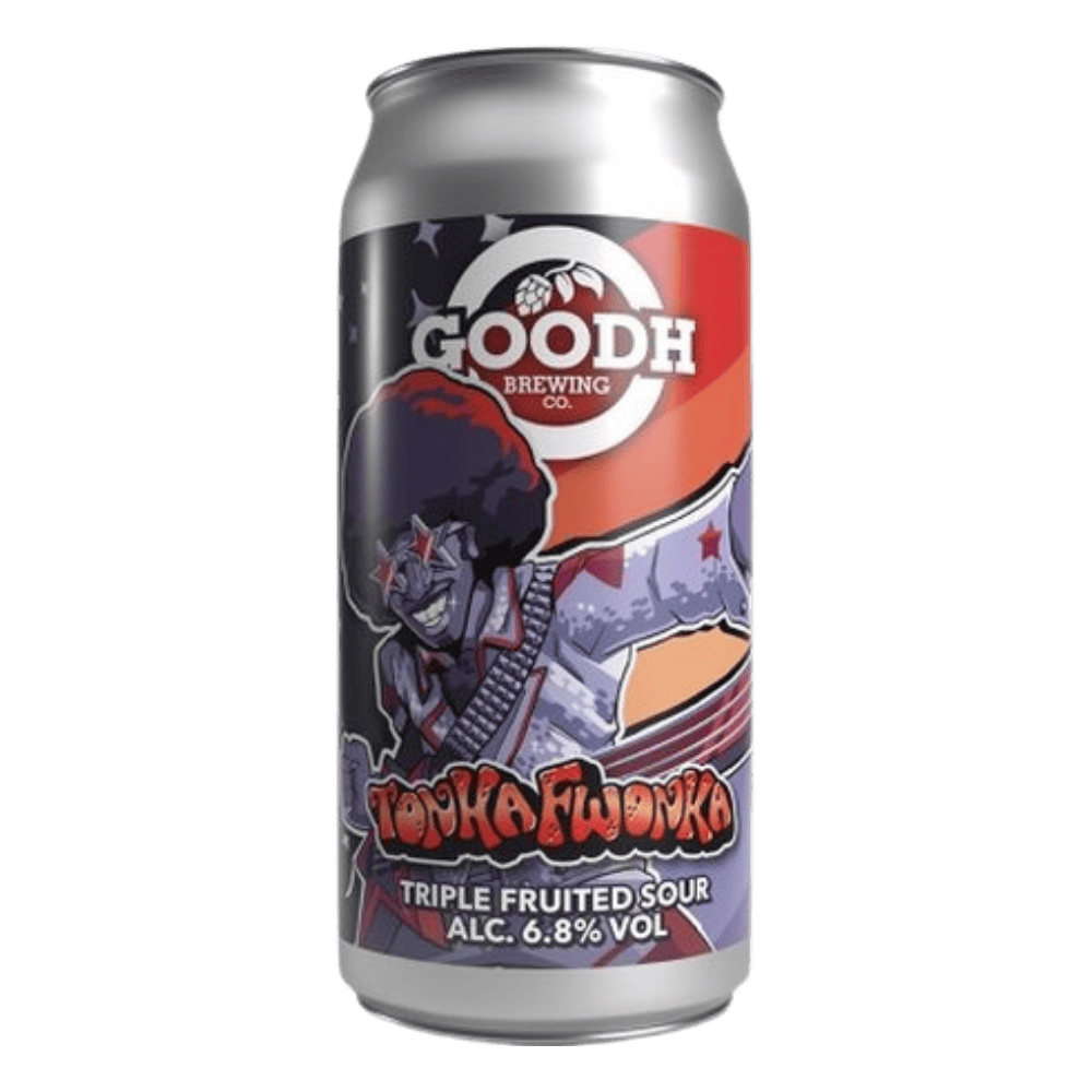 Goodh Brewing Co Tonka Fwonka (Fruited Sour, 6.8%) 440ml Low Cost Beer