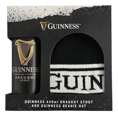 Guinness Stout & Beanie Gift Set - LowCostBeer