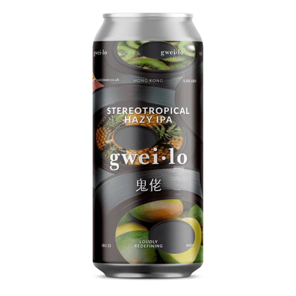 Gweilo Stereotropical Hazy IPA (5%) 440ml Low Cost Beer