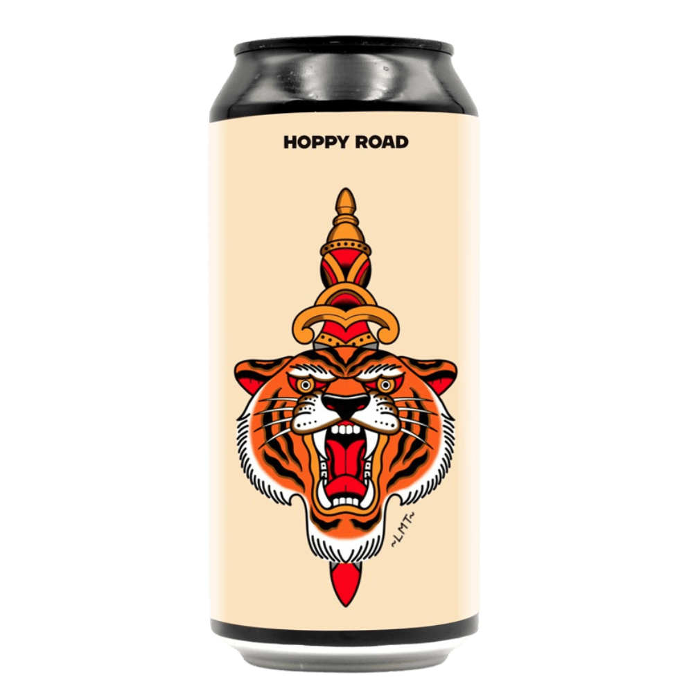 Hoppy Road Howling Tiger Hazy IPA (6.5%) 440ml Low Cost Beer