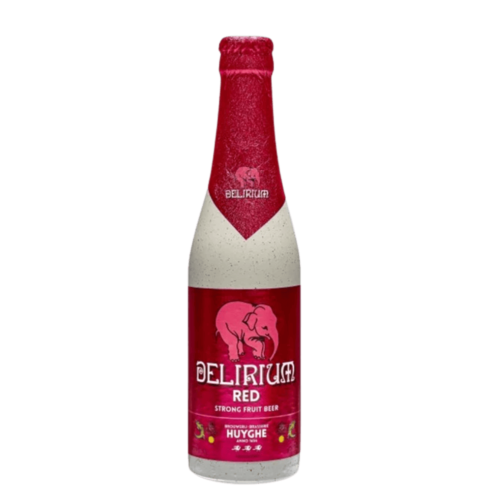 Huyghe Delirium Red – Strong Fruit Beer (8%, 330ml) Low Cost Beer