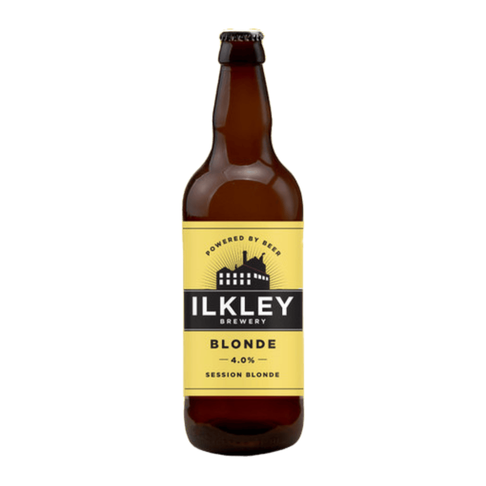 Ilkley Brewery Blonde (Session Blonde, 4%) 500ml Low Cost Beer