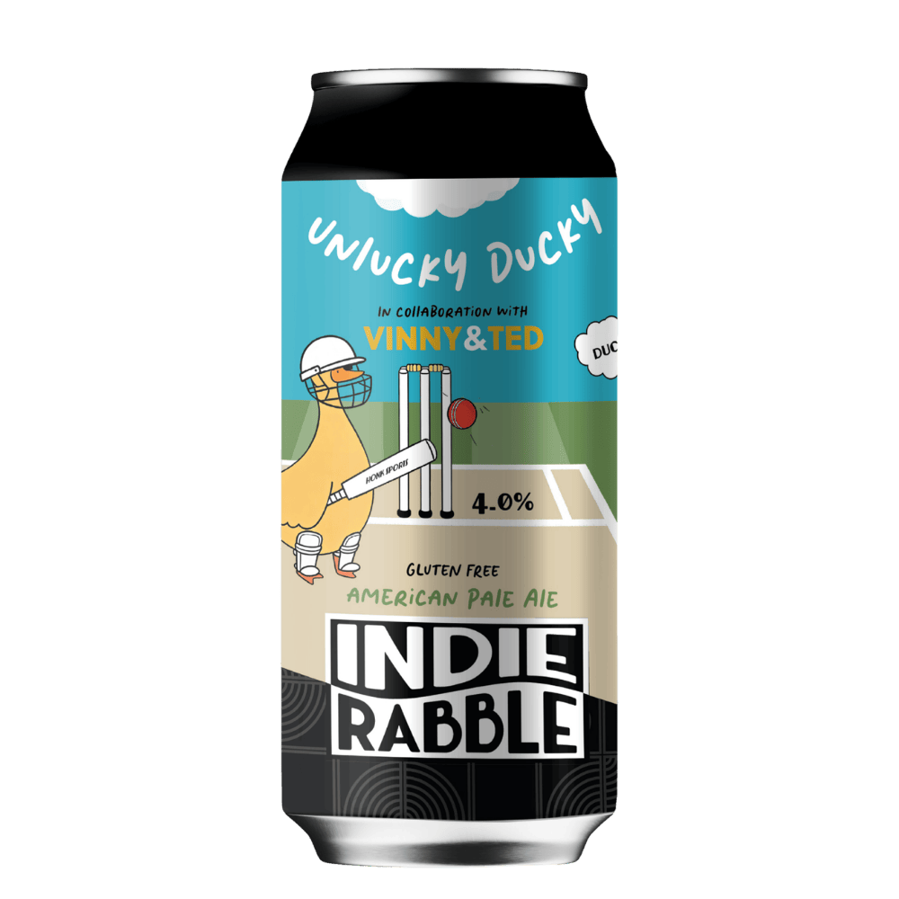 Indie Rabble Beer Unlucky Ducky (American Pale Ale, 4%) 440ml Low Cost Beer