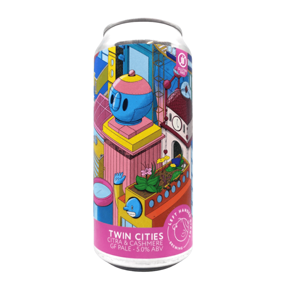 Left Handed Giant Twin Cities (Gluten-Free Pale Ale, 5.2%) 440ml Low Cost Beer
