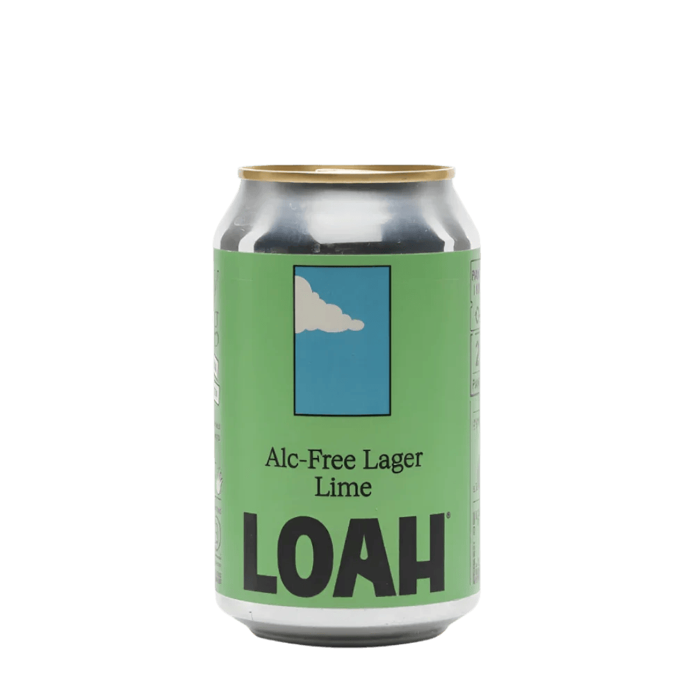 Alcohol Free Lager Lime 330ml 0.5% - LowCostBeer