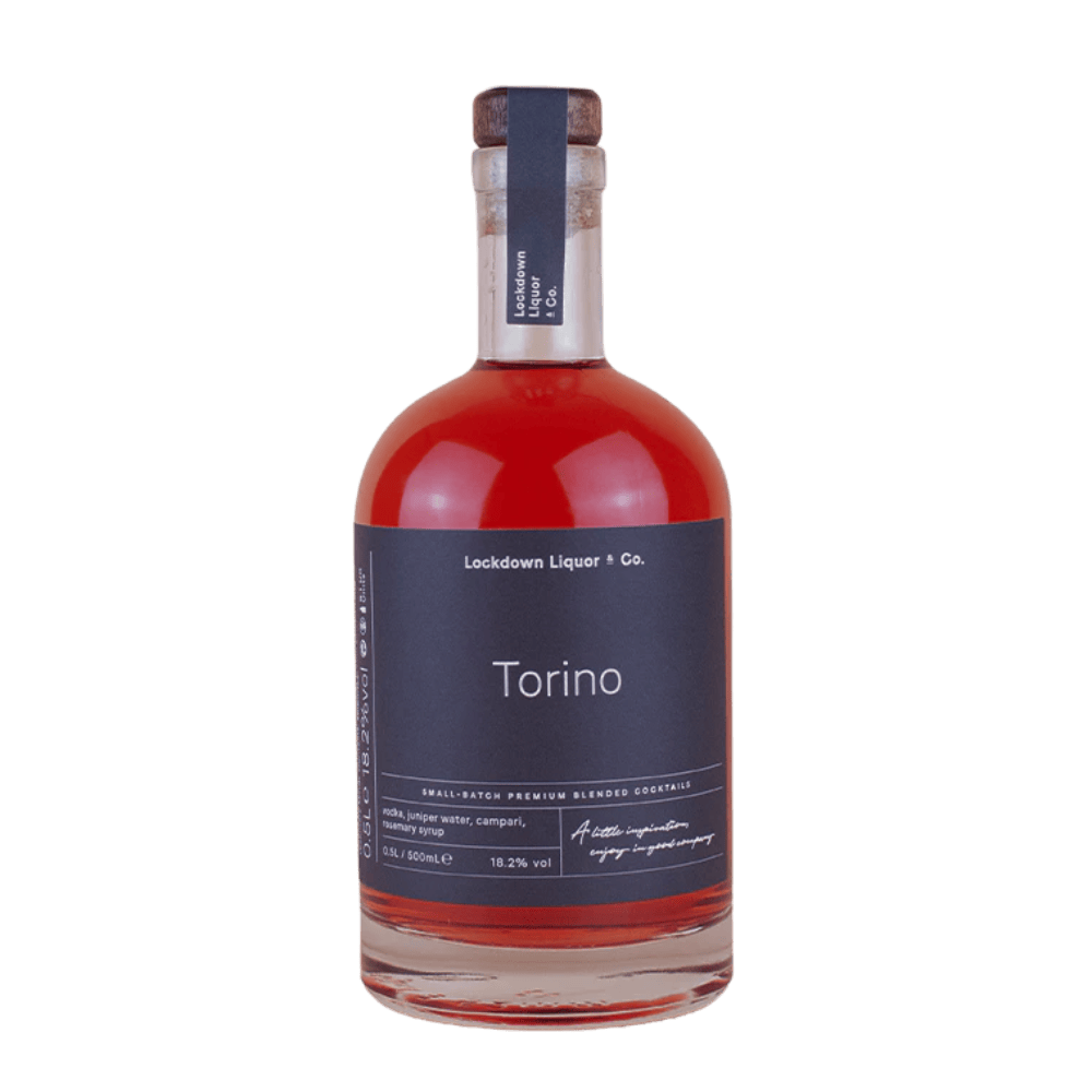 Lockdown Liquor &amp; Co. 01/2022 Torino (Vodka Aperitivo, 18.2%) 500ml Low Cost Beer