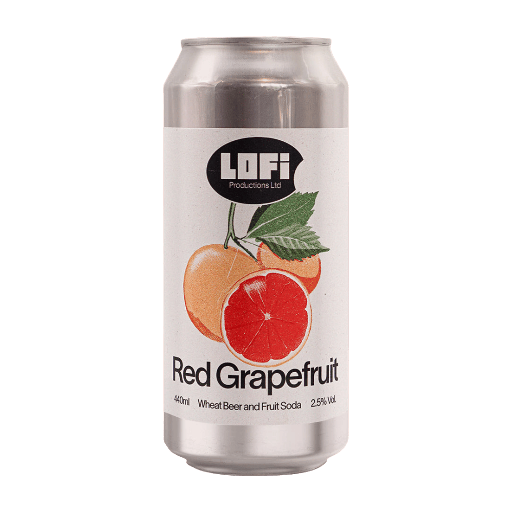Lofi 01.07.26 Red Grapefruit Radler (2.5%) 440ml Low Cost Beer