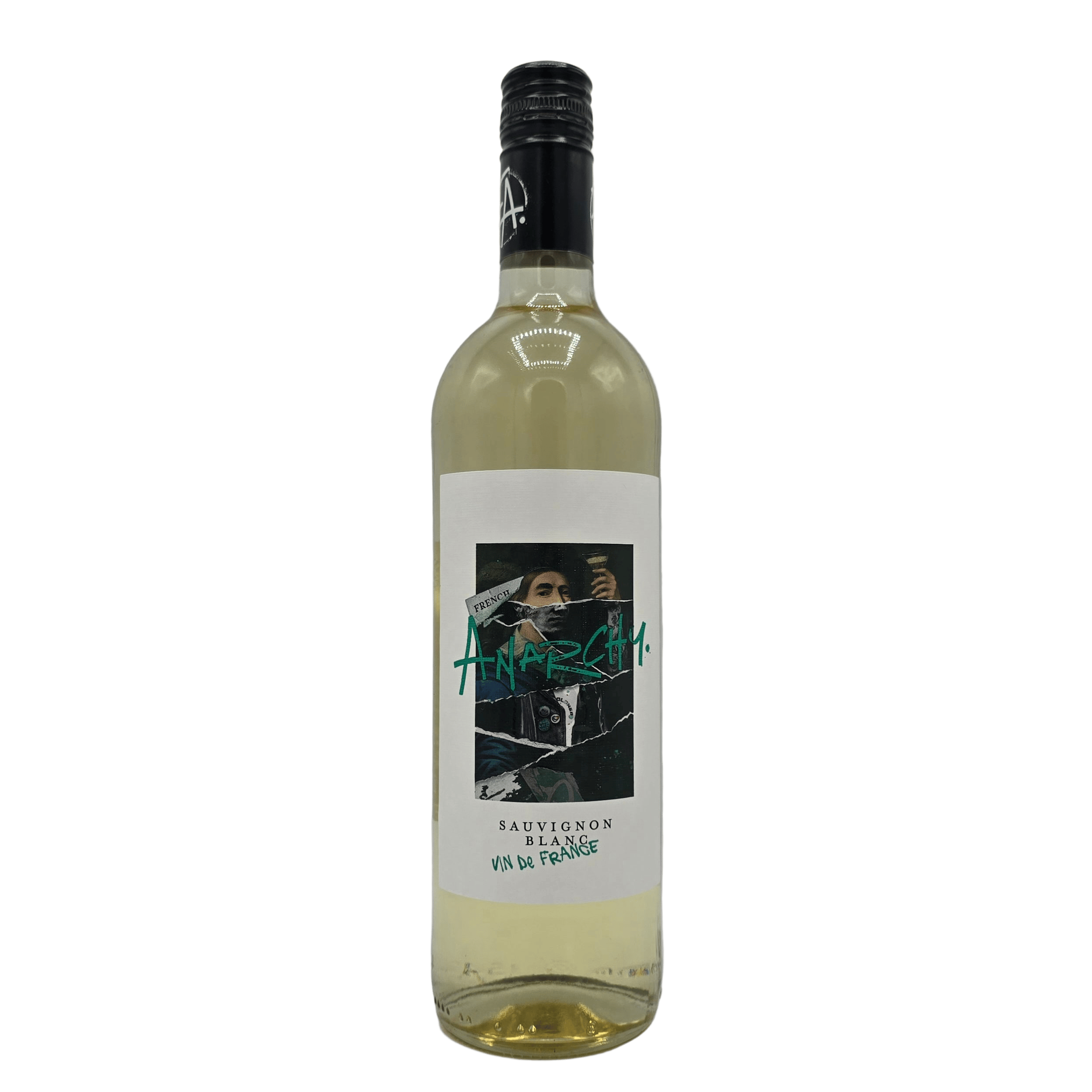 LowCostBeer French Anarchy Sauvignon Blanc (White Wine, 12.5%) 750ml Low Cost Beer