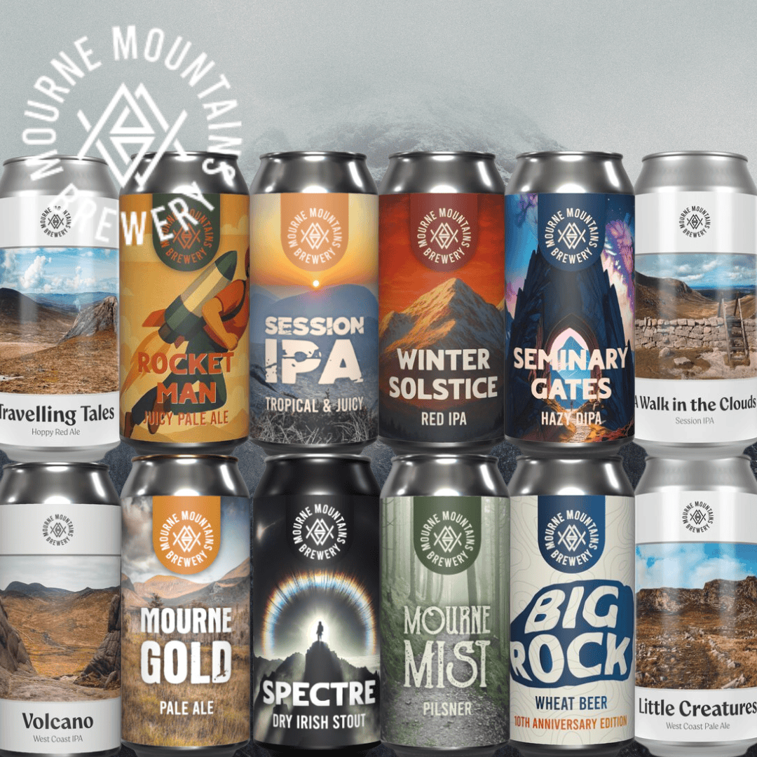 LowCostBeer Mourne Mountains Brewery Showcase Box (12 x 440ml) Low Cost Beer