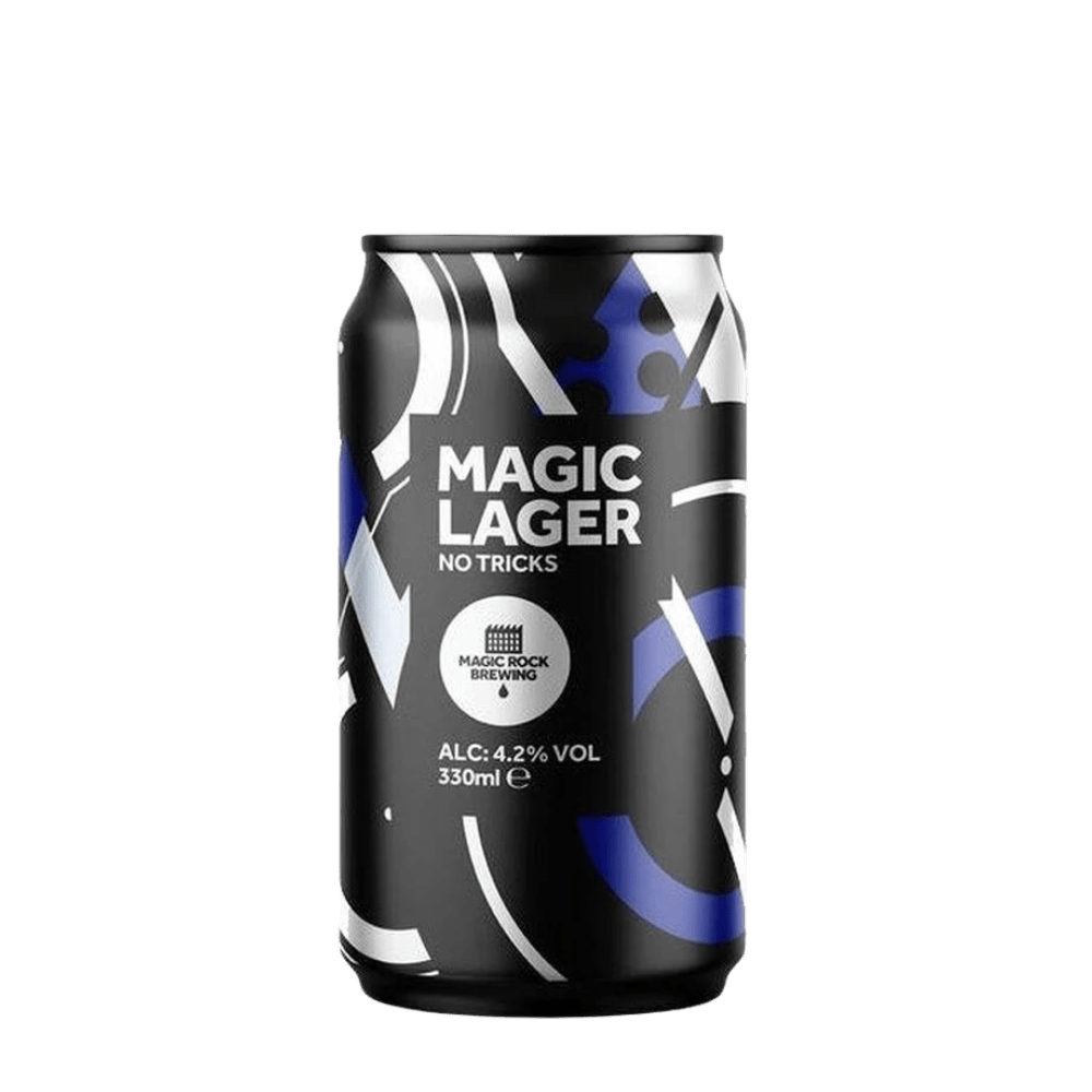 Magic Rock Magic Lager (German-style Lager, 4.5%) 330ml Low Cost Beer
