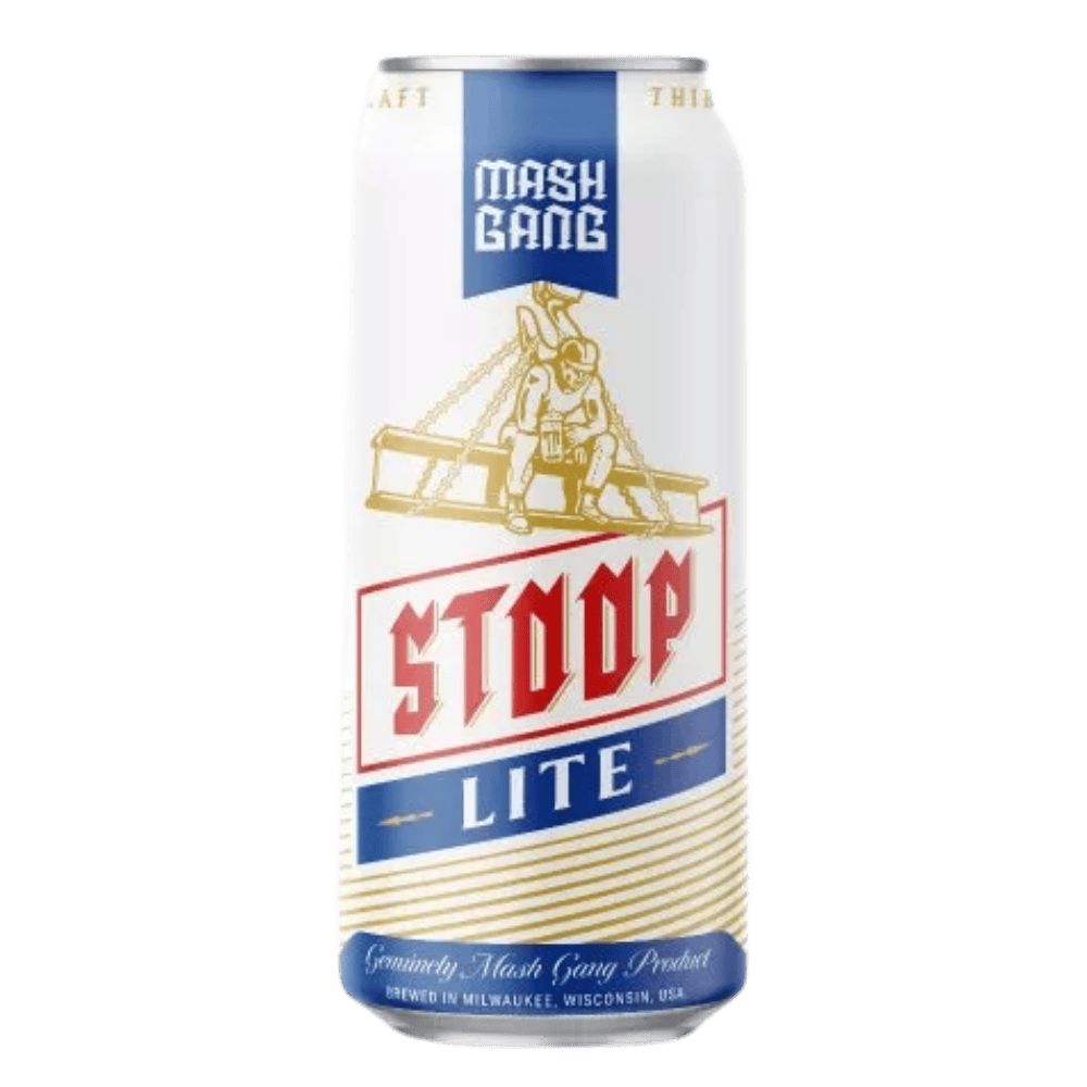 Mash Gang Stoop Lite USA (0.5%) 473ml Low Cost Beer