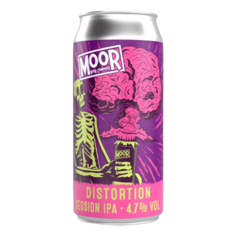 Moor Beer Company Distortion (IPA, 4.7%) 440ml Low Cost Beer