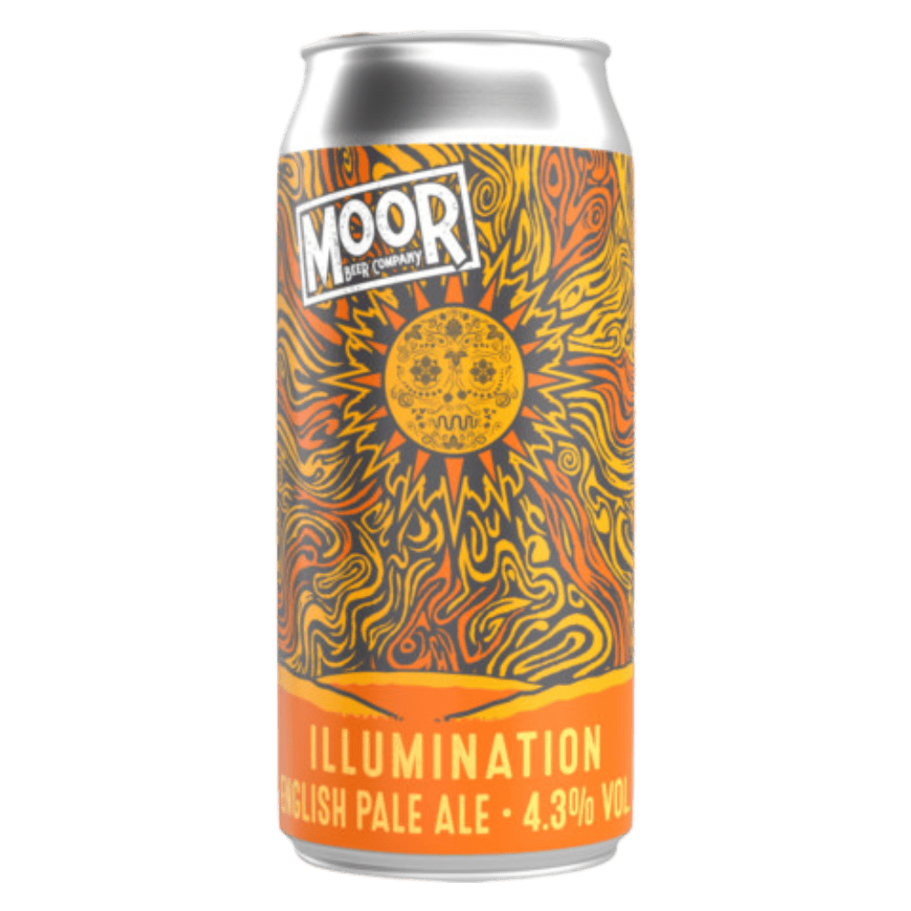 Moor Beer Company Illumination (Bitter, 4.3%) 440ml Low Cost Beer