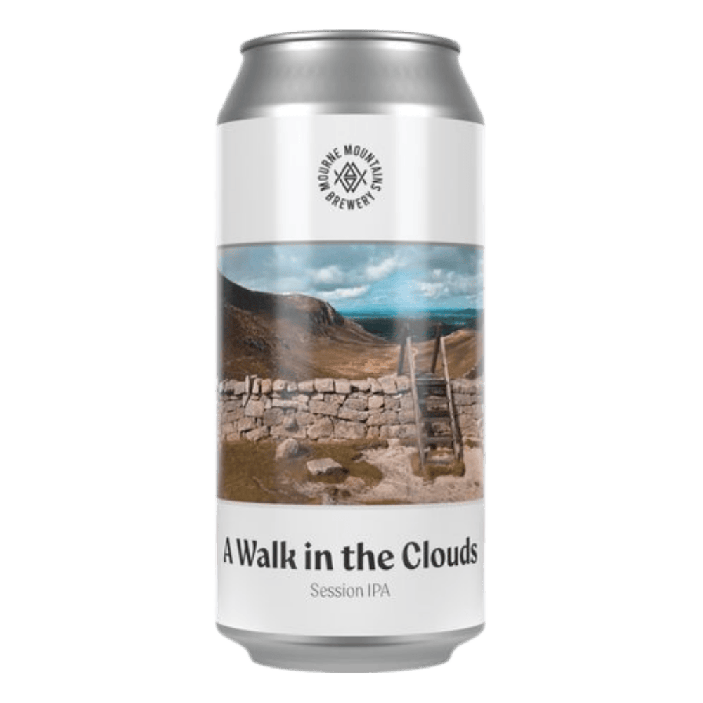 Mourne Mountains Brewery A Walk in the Clouds (Hazy Pale Ale, 4%) 440ml Low Cost Beer
