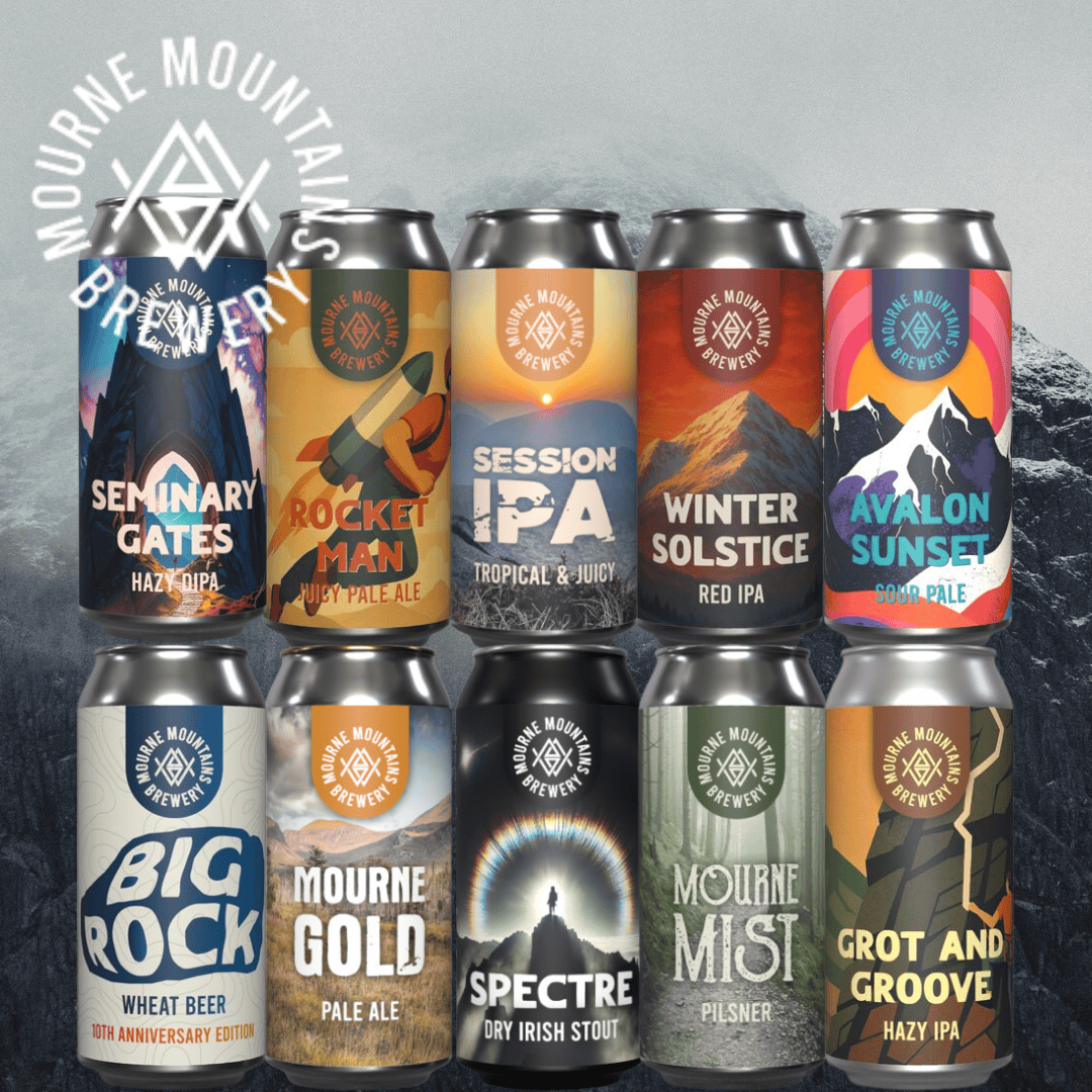 Mourne Mountains Brewery Mourne Mountains Showcase Box (10x 440ml) Low Cost Beer