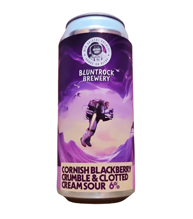 Cornish Blackberry Crumble & Clotted Cream, 6.0% 440ml - LowCostBeer