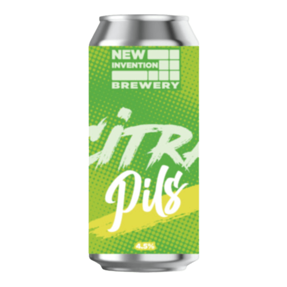 New Invention Brewery Citra Pils (4.6%) 440ml Low Cost Beer