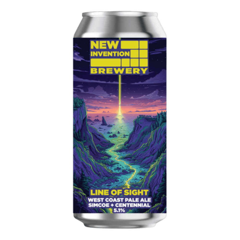 New Invention Brewery Line Of Sight (West Coast Pale Ale, 5.1%) 440ml Low Cost Beer
